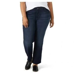 Lee Plus Relaxed Fit Straight Leg Jean - Bewitched 30W